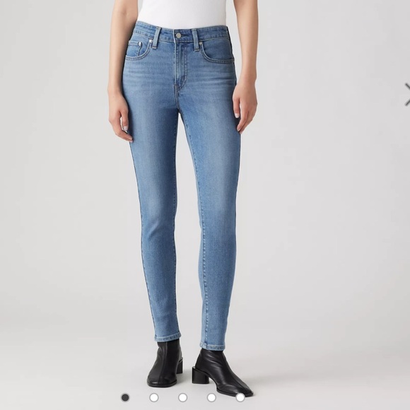 LEVI’S 721 HIGH RISE SKINNY WOMEN'S JEANS SIZE 26 - Picture 1 of 10